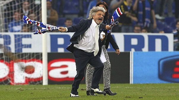 Sampdoria-Präsident gesperrt