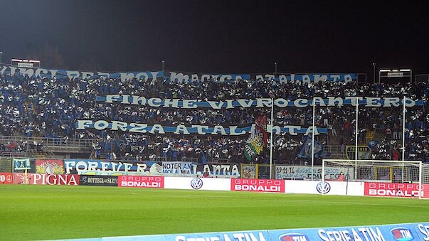 Atalanta-Tifosi mit Entgleisung