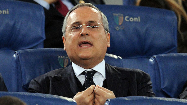 Sperre für Lazio-Präsident