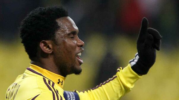 Eto'o vor Wechsel zu Chelsea