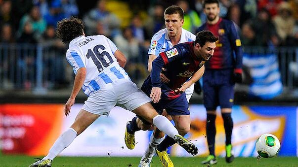 Barca schlägt Malaga und trifft nun auf Real