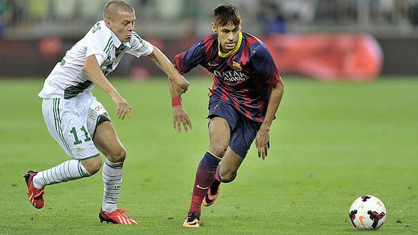 Barca remisiert bei Neymar-Debüt