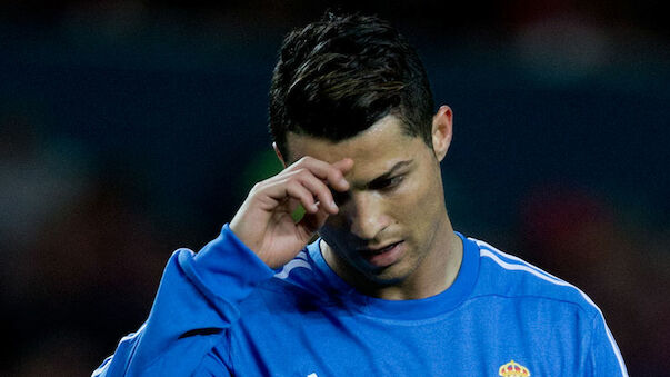 Ronaldo plagen Knie-Schmerzen