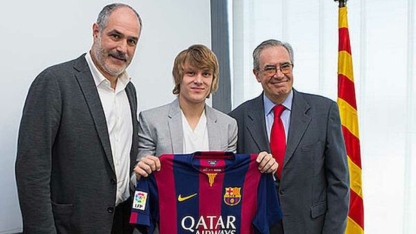 Halilovic bei Barca vorgestellt