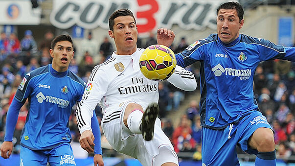 Ronaldo-Doppelpack gegen Getafe