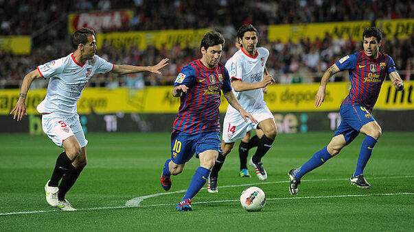 Barca gewinnt beim FC Sevilla