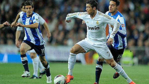 Ronaldo zieht mit Messi gleich