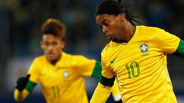 Ronaldinho gemeinsam mit Neymar?