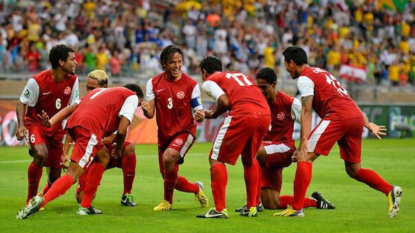 Tahiti feiert 1:6-Niederlage wie einen Sieg