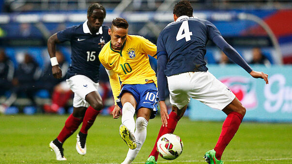 Brasilien schlägt Frankreich
