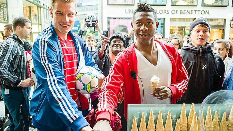 Champions League Muenchen Alaba