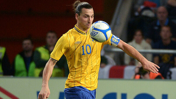 Schweden-Kader mit Ibrahimovic