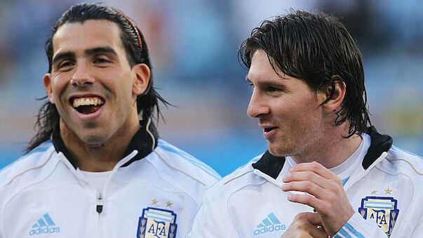 Argentinien mit Messi und ohne Tevez zur WM