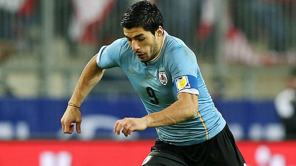 Suarez im WM-Kader Uruguays