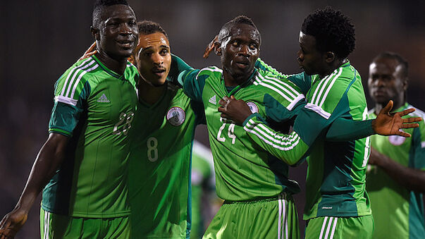 16 Afrika-Cup-Sieger bei Nigeria