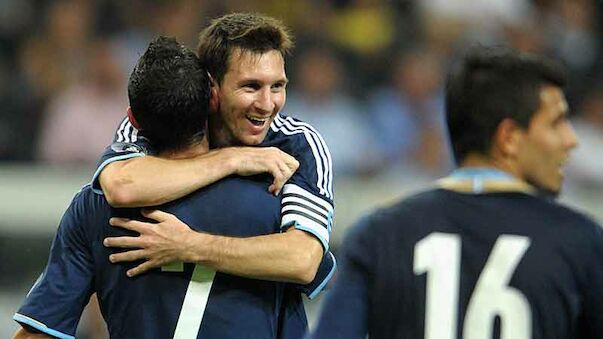 Lionel Messi lobt Teamgeist