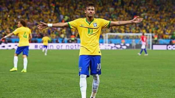 Neymar und Elfergeschenk retten Brasilien den Sieg