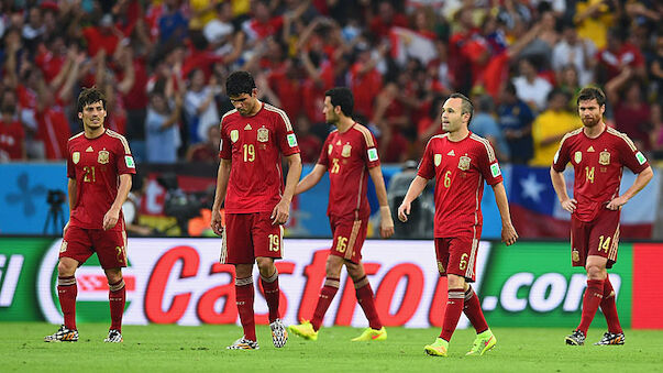 Titelverteidiger Spanien nach 0:2 gegen Chile out 