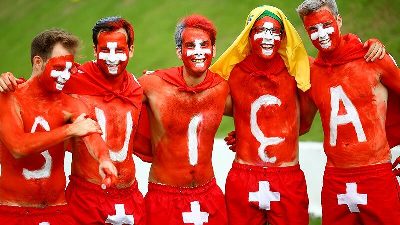 Die bunten WM-Fans