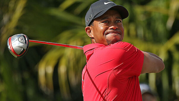 Tiger Woods auf dem Blue-Monster-Kurs bärenstark