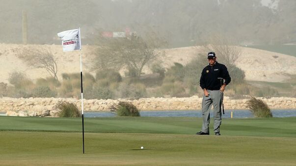 Sandsturm stoppt Golfer in Katar