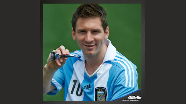 Gillette & Lionel Messi feiern Fußballleidenschaft