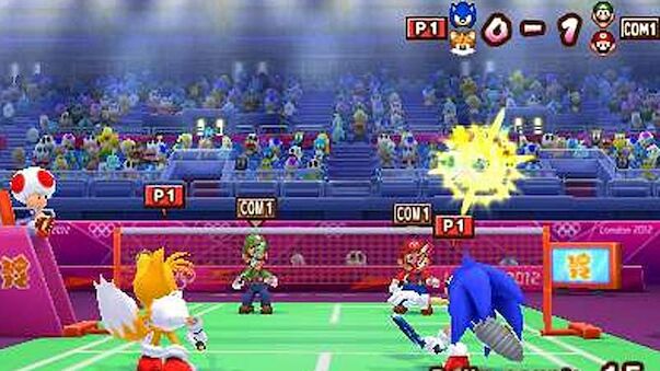 Olympischer Spielspaß mit Mario und Sonic