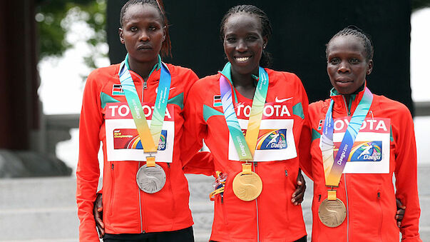Kenias Frauen im WM-Marathon top