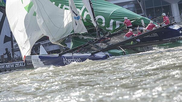 Arger Unfall bei Extreme Sailing