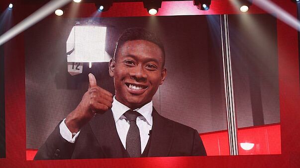 Per Video-Schalte bekommt Alaba 