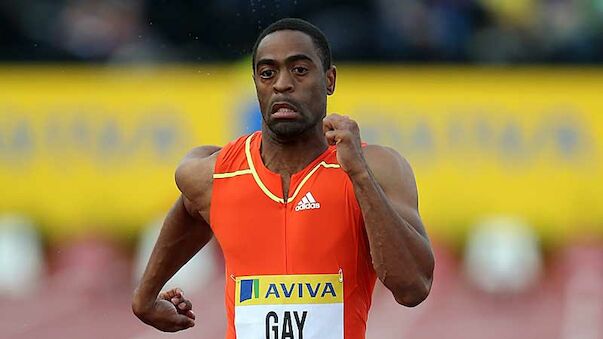 Tyson Gay siegt in London