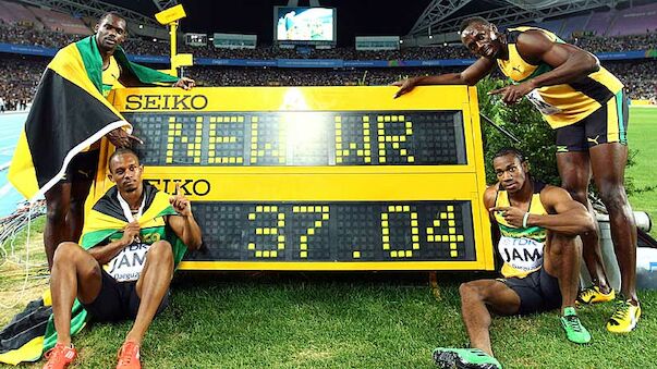 Bolt führt Staffel zum Weltrekord