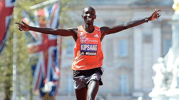 Kipsang gewinnt London-Marathon