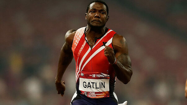Gatlin richtet Kampfansage an Weltrekord-Halter Bolt