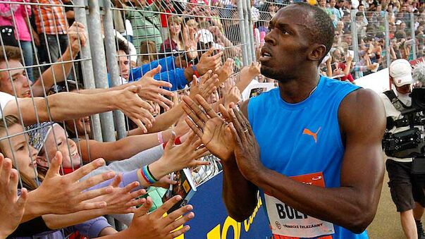 Bolt streckt sich zum Meeting-Rekord