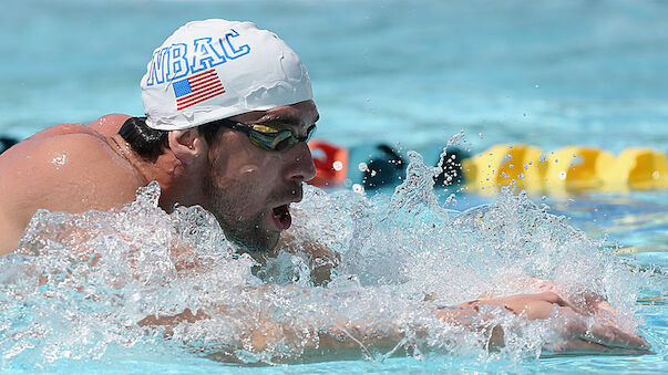 Phelps bei Comeback vor Lochte