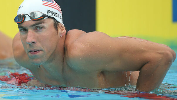 Phelps stark über 100 m Kraul