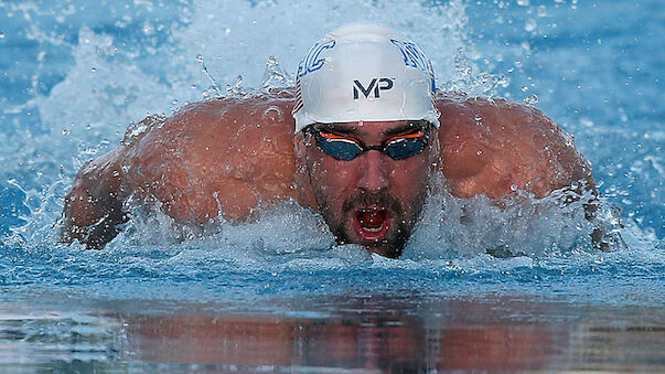 Phelps gewinnt bei Comeback