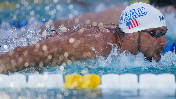 Phelps ist schneller als der Weltmeister