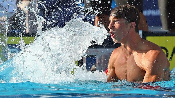 Phelps wieder unter WM-Titelzeit