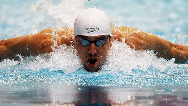 Phelps über 400 m Lagen stark