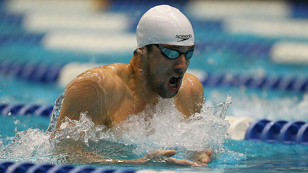 Phelps setzt über 200 Meter Lagen ein Zeichen
