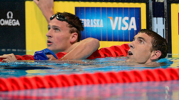 Lochte gewinnt Duell gegen Phelps