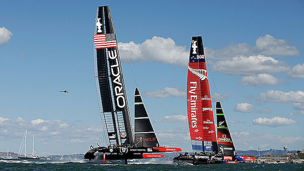 Kleinere Boote bei America's Cup