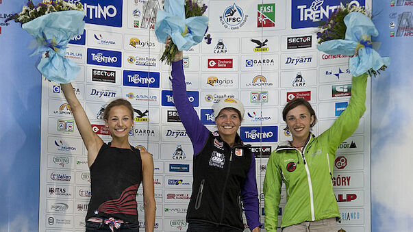 Anna Stöhr steht zum zweiten Mal am Boulder-Thron