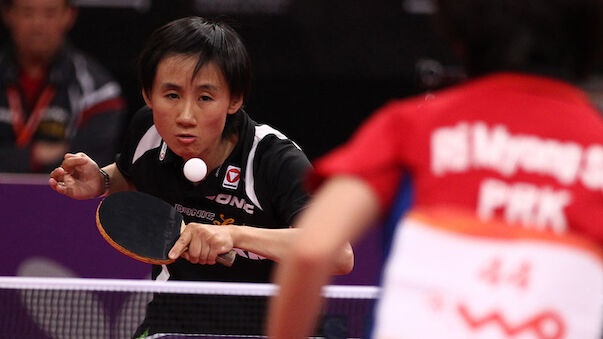 Tischtennis-WM: Aus für Liu Jia