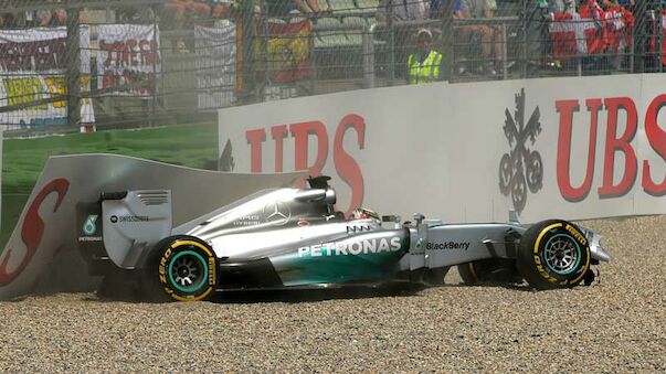 Hamilton-Crash, Rosberg auf Pole