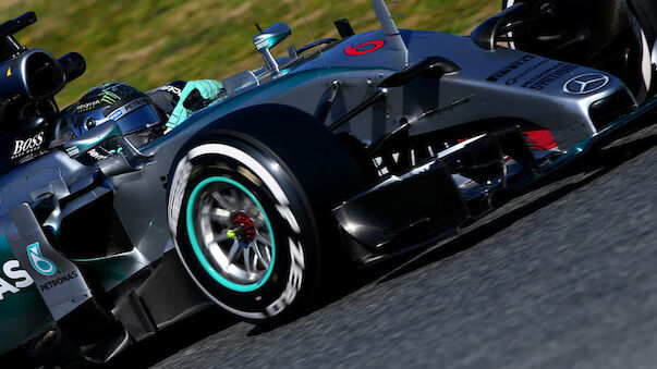 Rosberg sorgt für klare Testbestzeit in Montmelo
