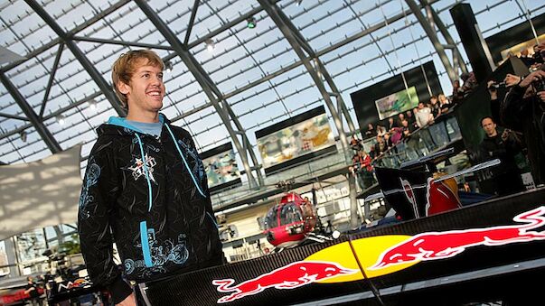 F1-Weltmeister Vettel zu Besuch in der Red-Bull-Heimat