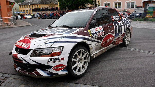 Harrach-Unfall bei Bosch-Rallye